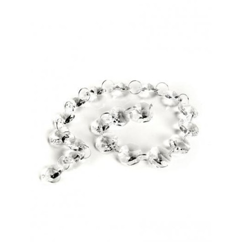 FILO DI STRASS TONDI CM. 1.4 X 1 MT